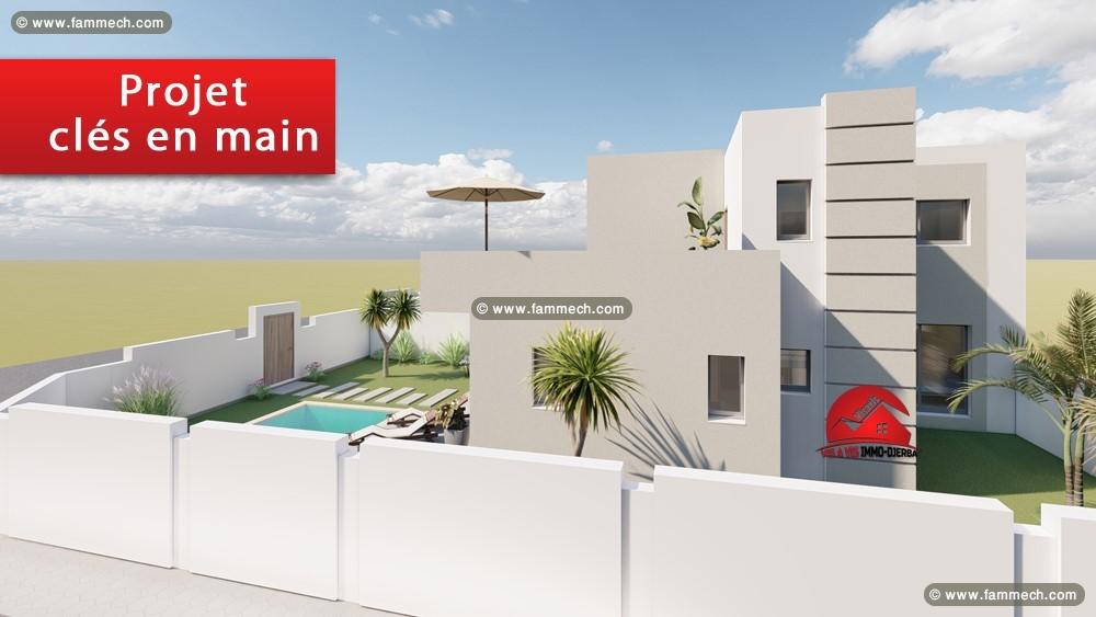 PROJET VILLA AVEC PISCINE - RÉF P447