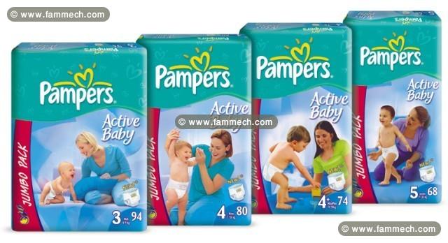 Promo couche PAMPERS