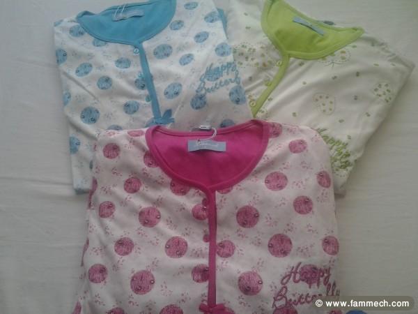 pyjamas importés  coton 
