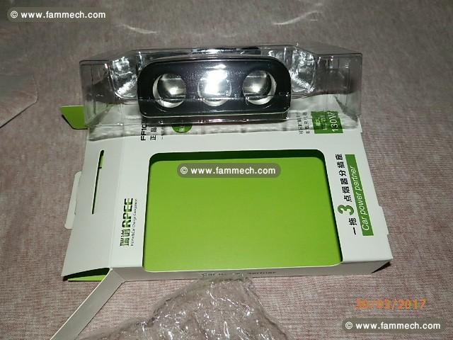rallonge double allume cigarette