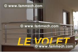 RAMPE D'ESCALIER GARDE CORPS