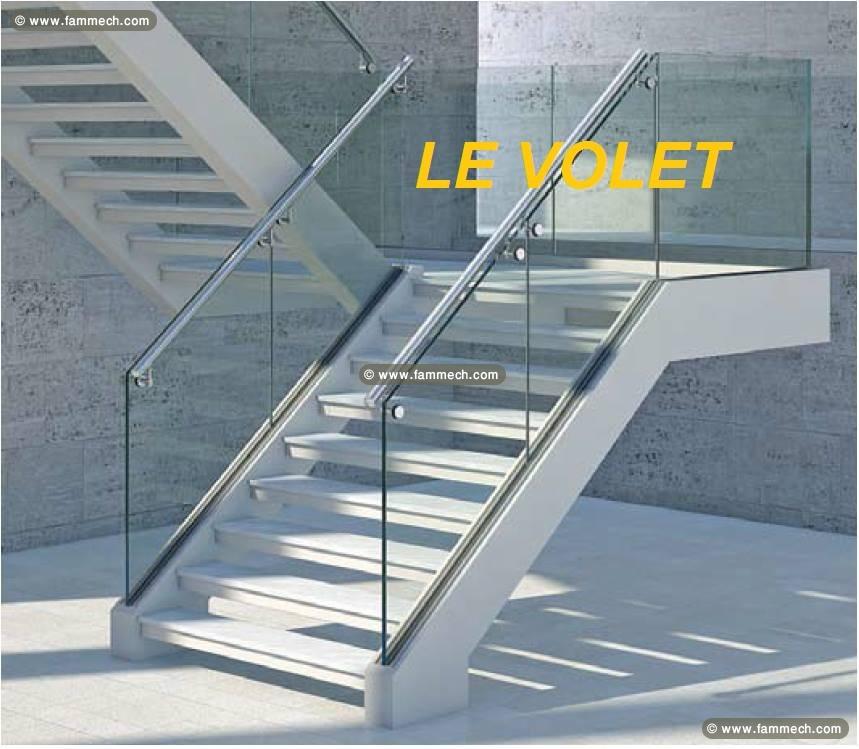 RAMPE D'ESCALIER GARDE CORPS
