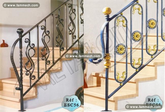 Rampes escalier