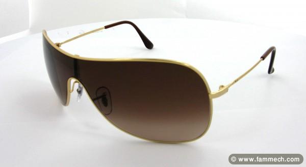 RAY-BAN 3211 Marron/Monture Doré