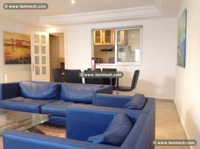 RDC de villa S2 meublé Marsa Cube/ front de mer