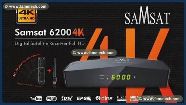 Récepteur SAMSAT 6200 4K