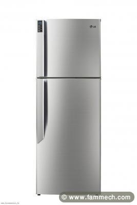 Réfrigérateur LG NO FROST dans l'emballage inox