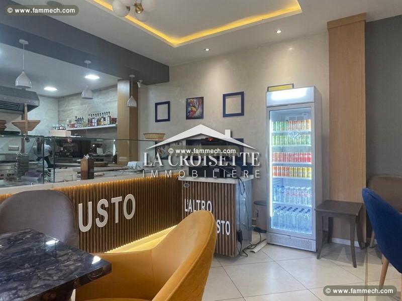 Restaurant aménagée et équipé  a soukra 