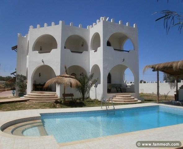 Retraite en Tunisie Djerba Villa Yasmina avec piscine