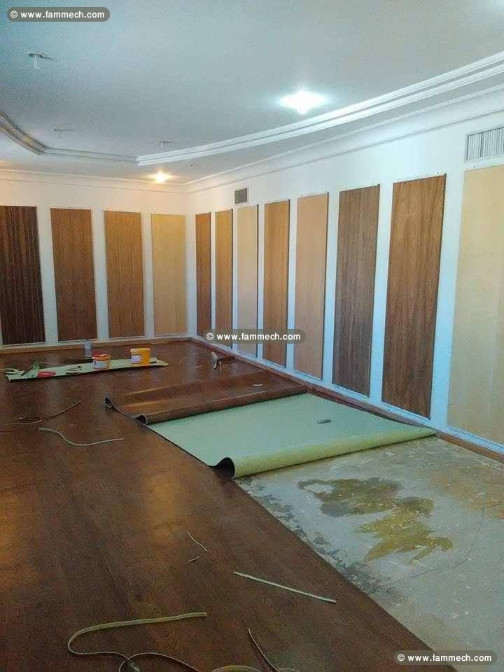 Revêtement de sol effet parquet 