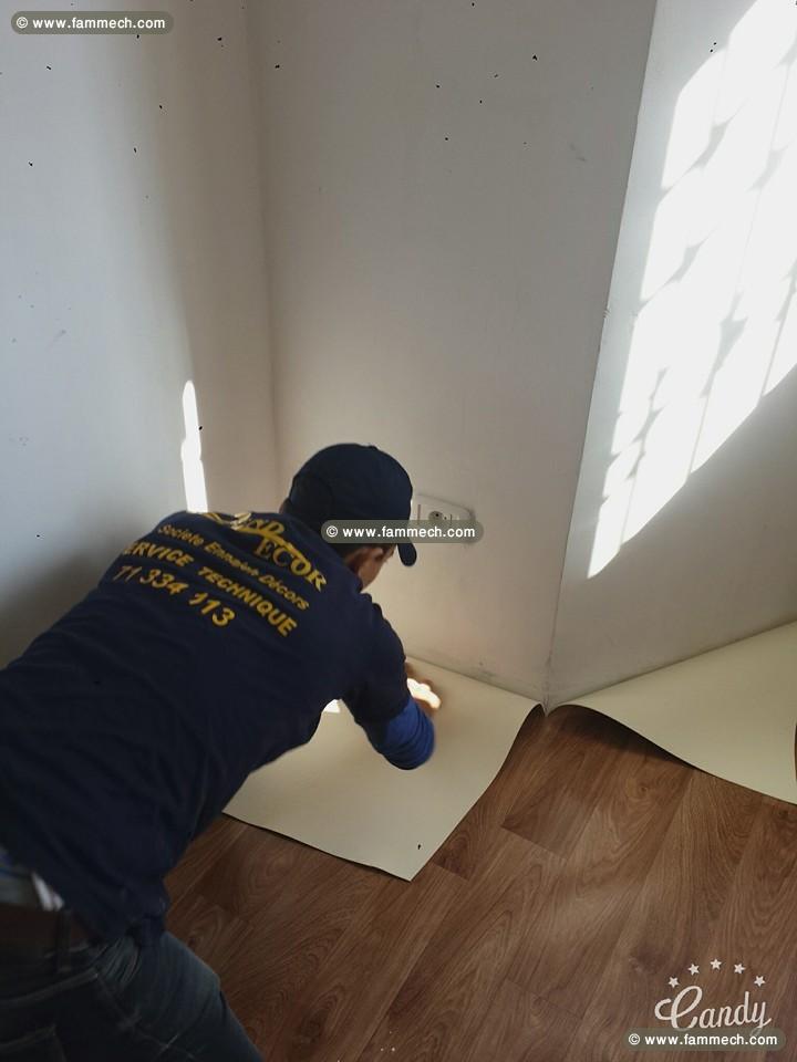 Revêtement de sol en PVC 