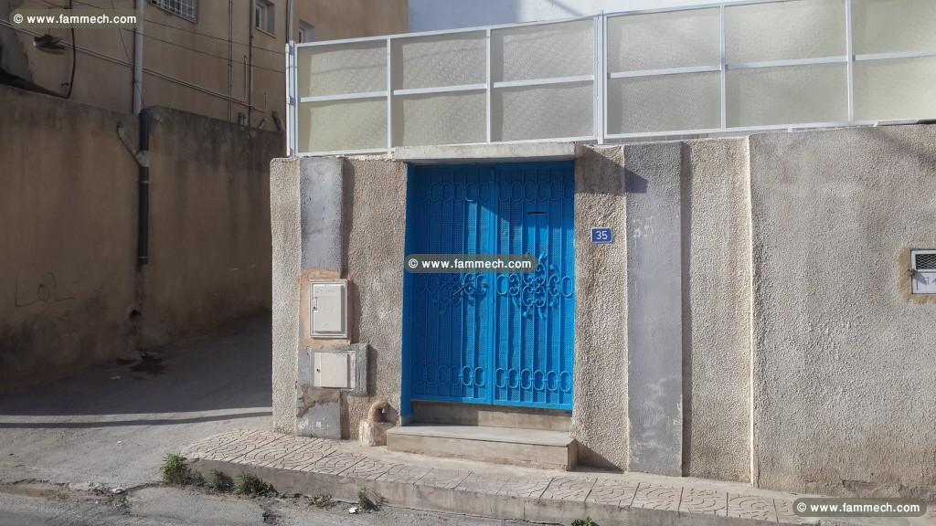 Rez de chaussé maisan à rue ariha le7neya bardo 