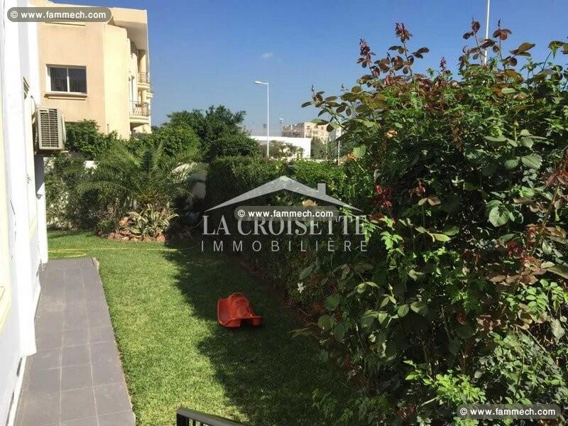 Rez-de-chaussée S+3 meublé à Ain Zaghouan Nord ZAL