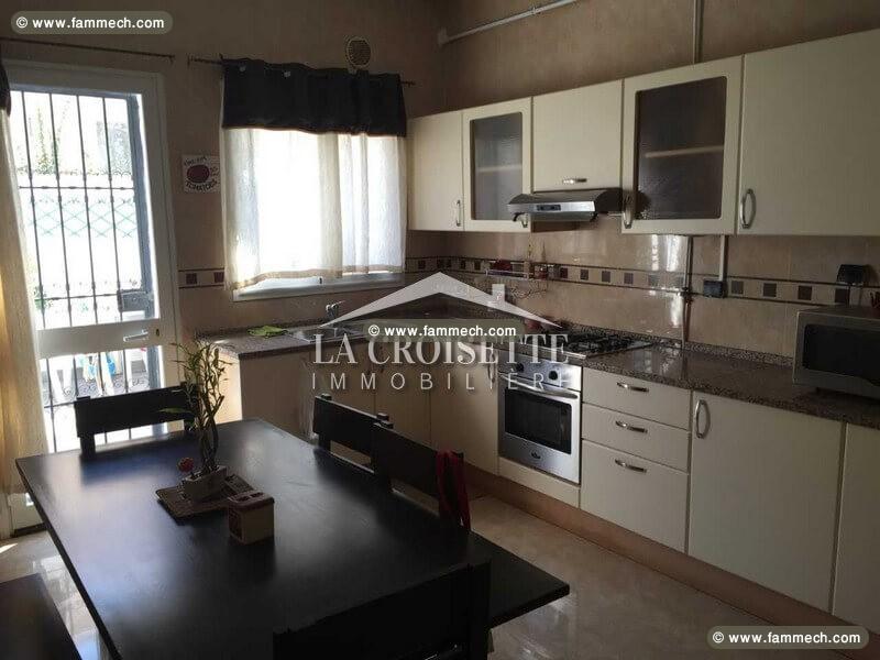 Rez-de-chaussée S+3 meublé à Ain Zaghouan Nord ZAL