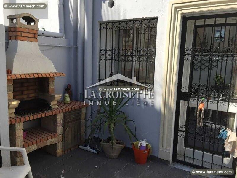 Rez-de-chaussée S+3 meublé à Ain Zaghouan Nord ZAL