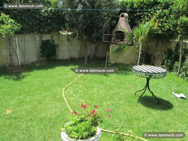 Rez de jardin meublé 