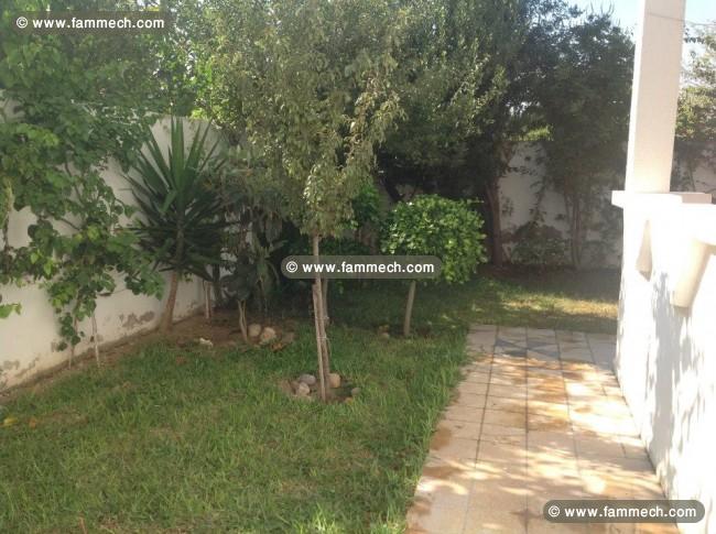 Rez de jardin S+3- Route de la Marsa