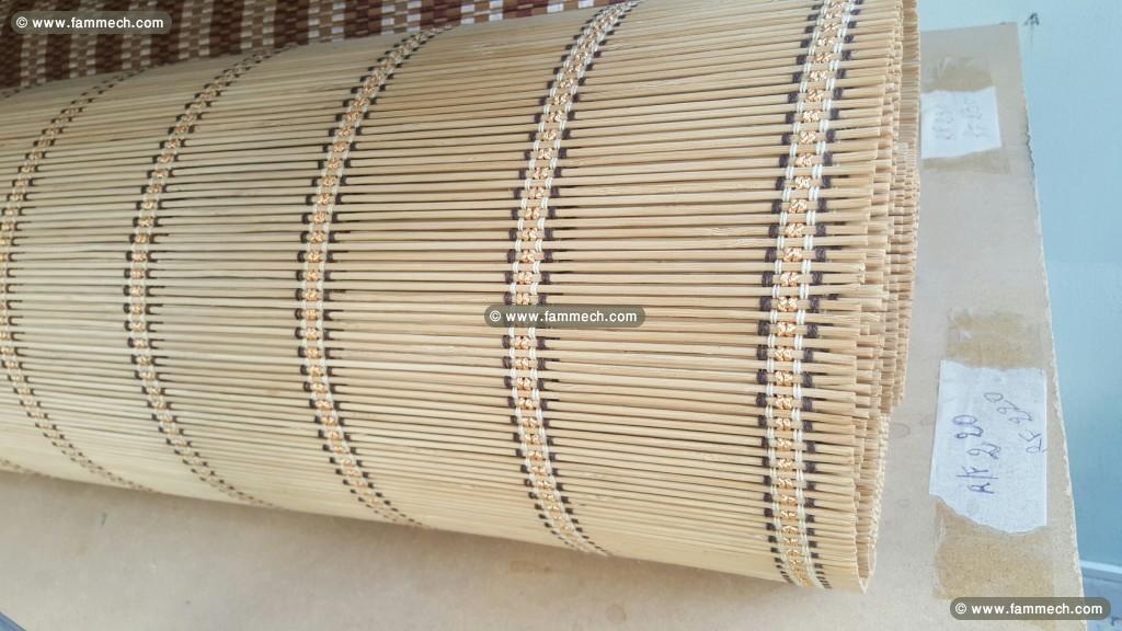 rideaux bambou