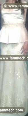 Robe de fiancaille avec traine état neuve