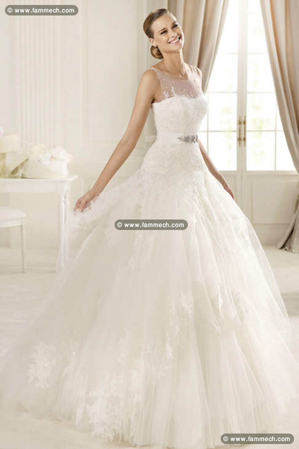 Robe mariée Pronovias petite taille
