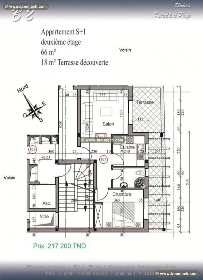 s+1 très haut standing 