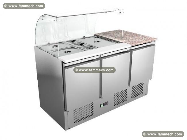 Saladette réfrigérée 3 portes série SW903