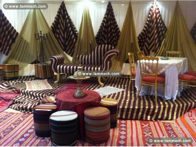 Salle des fêtes haut standing et bain maure