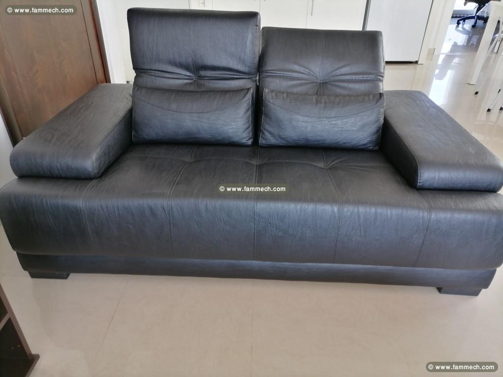 SALON 3 PLACES ET FAUTEUIL RELAX