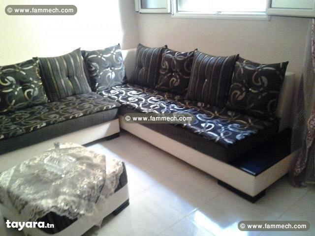 salon moderne 8 place + table