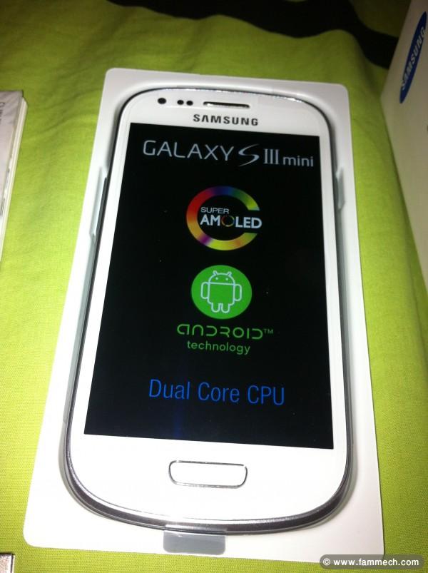 Samsung S3 mini Blanc , Jamais servi