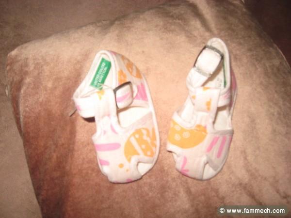 sandalle bébé Benetton