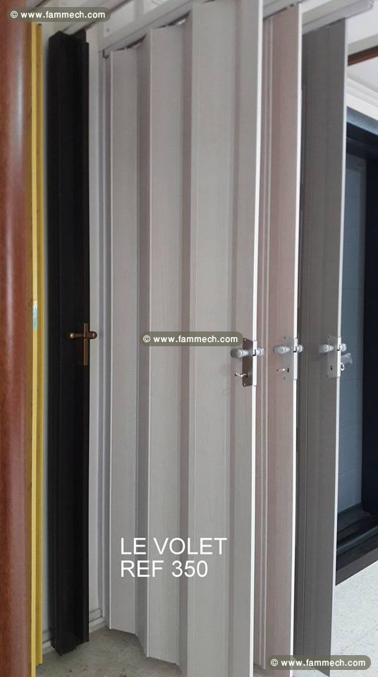 SEPARATION EN ACCORDEON ASPECT BOIS