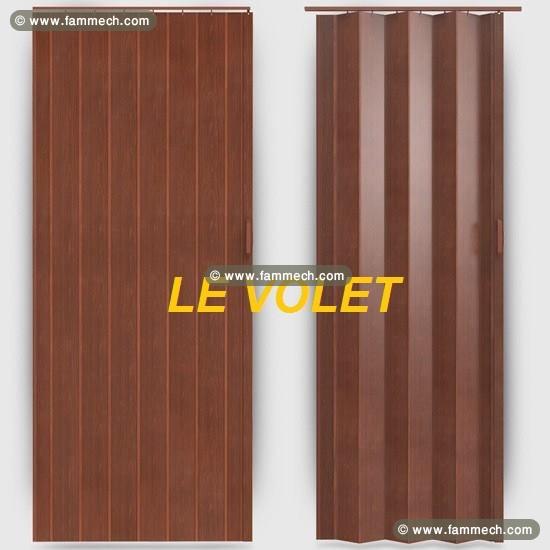 SEPARATION EN ACCORDEON EN PVC SIMPLE OU VITREE