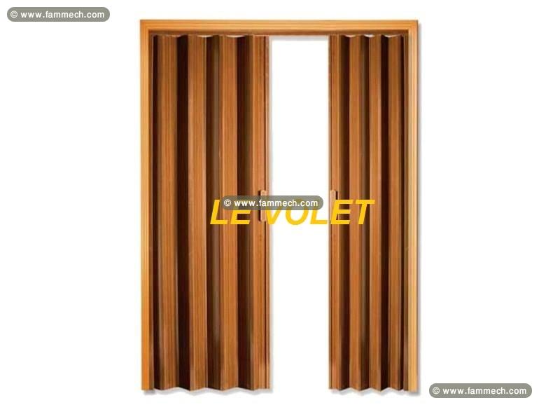 SEPARATION EN ACCORDEON EN PVC SIMPLE OU VITREE