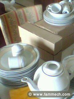 service de table en porcelaine d'origine 