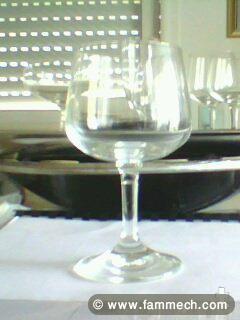 service de verrerie en cristal 
