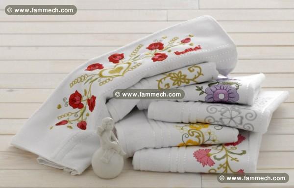 Serviette de bain pour visage