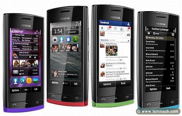 smartphone nokia 500