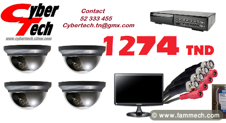 solution video surveillance complete + installatio