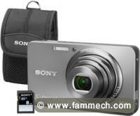 Sony Appareil photo set DSC W580 argent