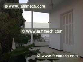 Spacieux étage de villa carthage présidence