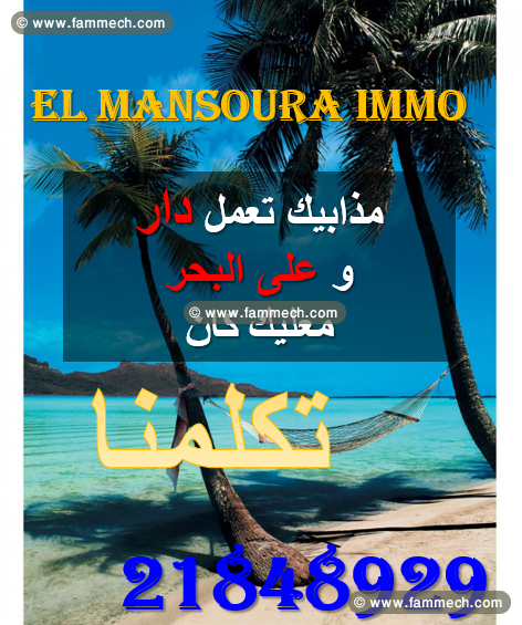 spéciale offre chez el mansoura immo