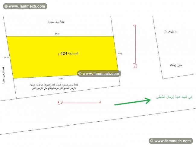 STOP: BIZERTE ERRIMEL TERRAIN POUR CONSTRUCTION