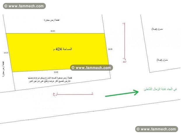 STOP: BIZERTE ERRIMEL TERRAIN POUR CONSTRUCTION