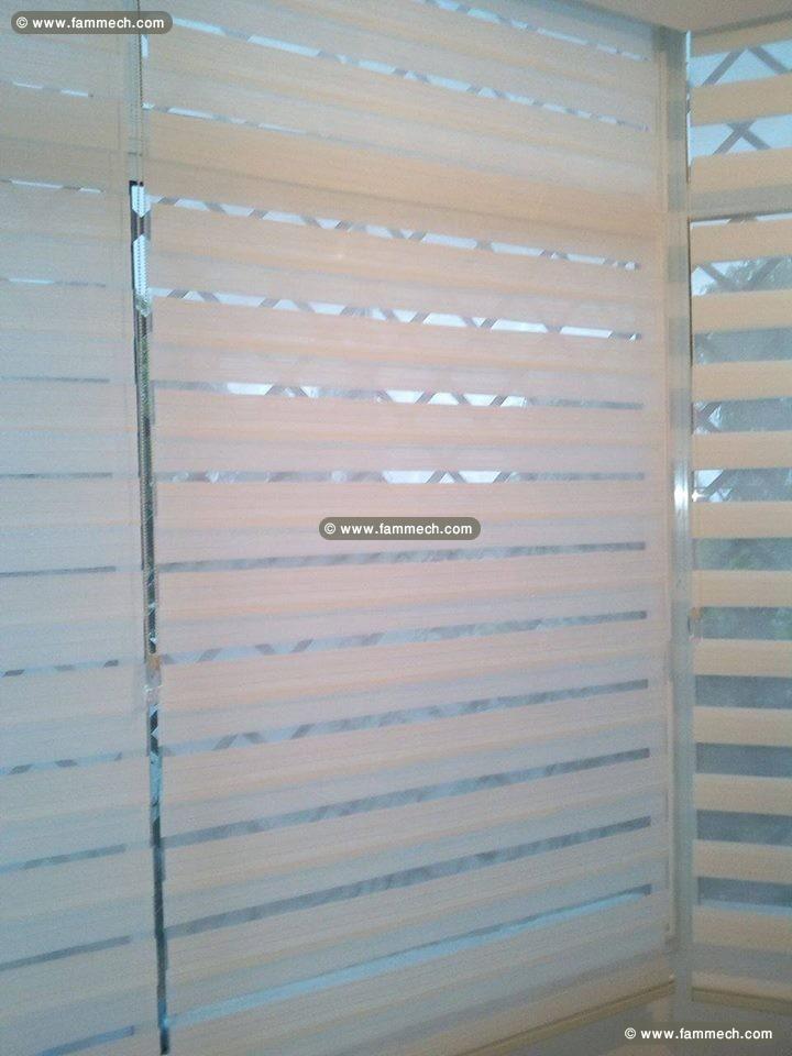 Store enroulable double 