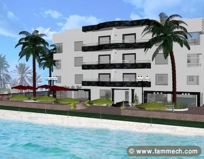 studio luxueux meublé vue/mer-Tantana Plage Sousse