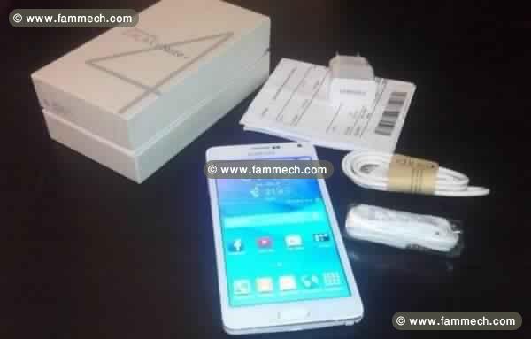 Sumsumg note4 blanc