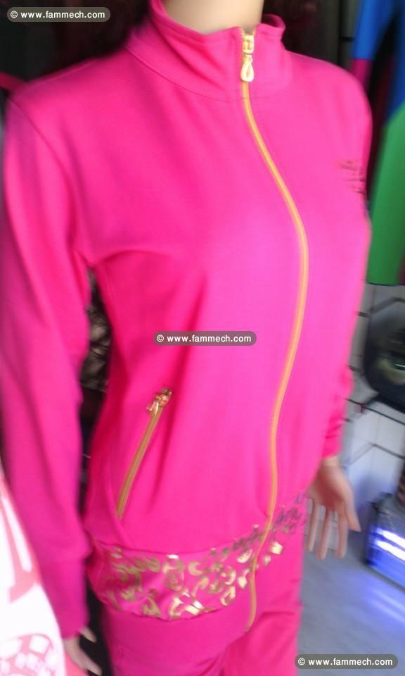 survêtement doré en rose en rouge ou en noir