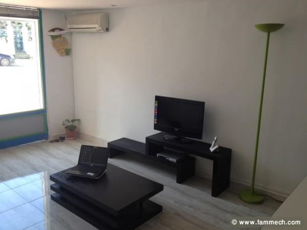 table basse et table tv en bois