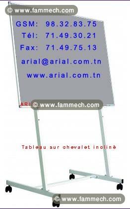 tableau blanc mural 2m x 1m